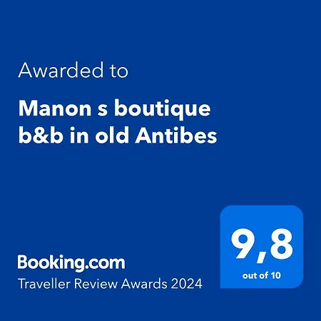 Manon B&B Old Antibes 公寓 *